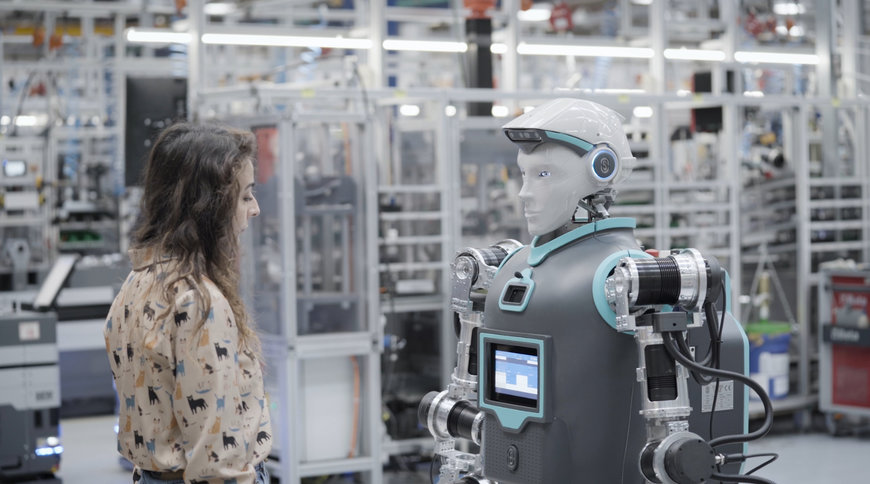 OVERSONIC ROBOTICS E SEW-EURODRIVE: ROBEE, IL ROBOT UMANOIDE ENTRA NELLA SMART FACTORY